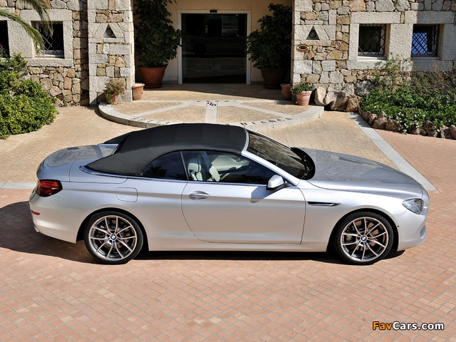 Images of BMW 650i Cabrio (F12) 2011 (640 x 480)