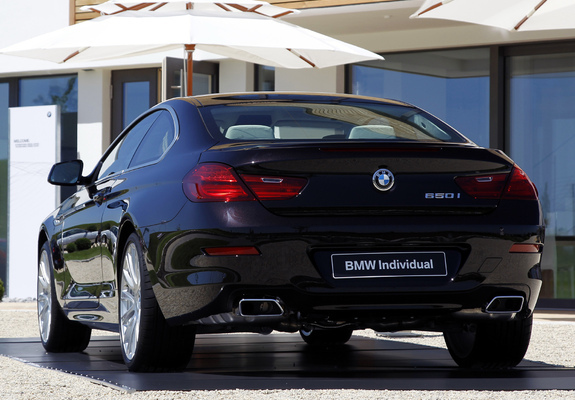 Images of BMW 6 Series Individual Coupe (F13) 2011