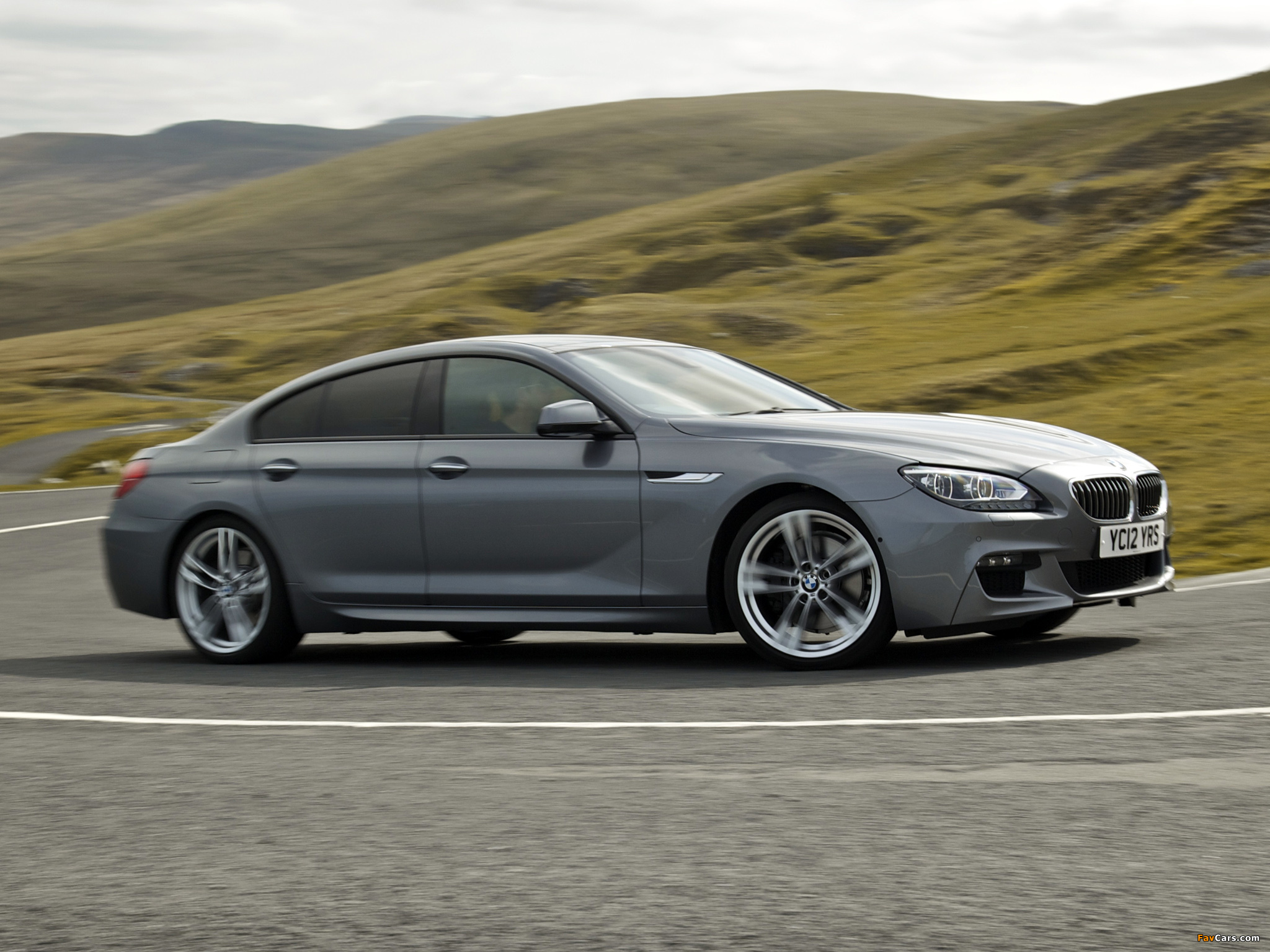 Images of BMW 640d Gran Coupe M Sport Package UK-spec (F06) 2012 (2048 x 1536)