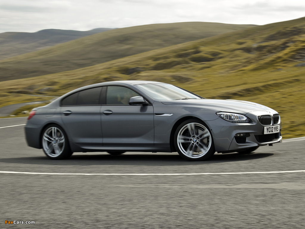 Images of BMW 640d Gran Coupe M Sport Package UK-spec (F06) 2012 (1024 x 768)