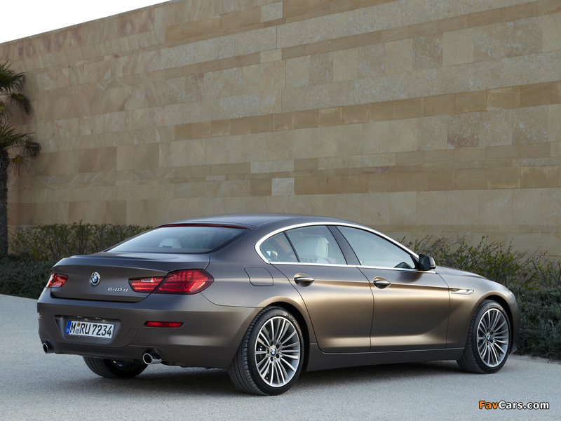 Images of BMW 640d Gran Coupe (F06) 2012 (800 x 600)