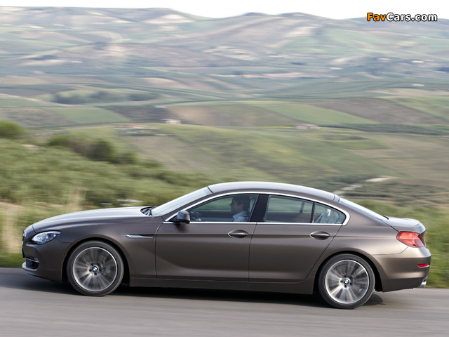Images of BMW 640d Gran Coupe (F06) 2012 (640 x 480)