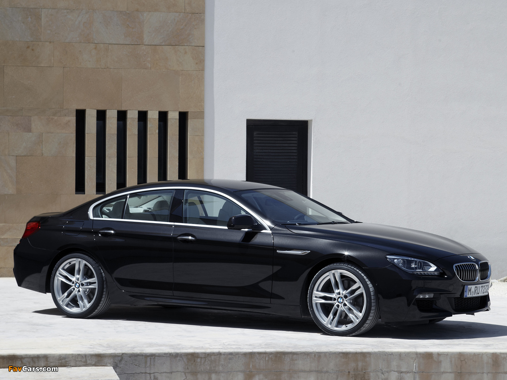 Images of BMW 640i Gran Coupe M Sport Package (F06) 2012 (1024 x 768)