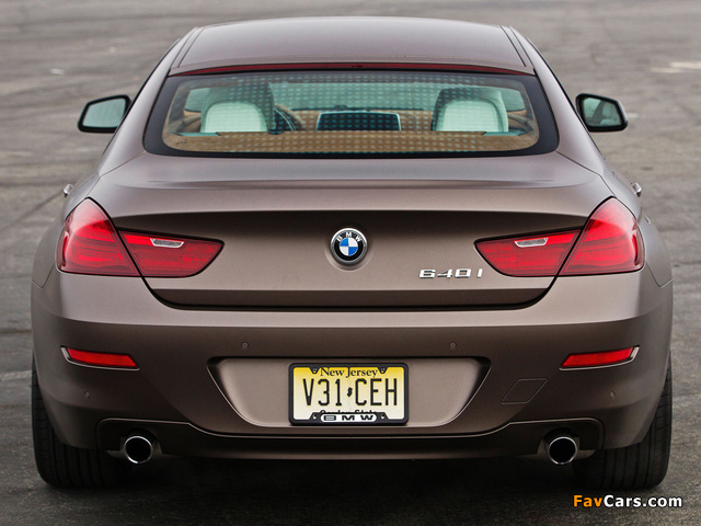 Images of BMW 640i Gran Coupe US-spec (F06) 2012 (640 x 480)