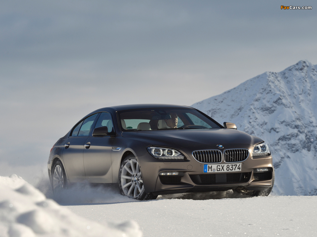 Images of BMW 640i xDrive Gran Coupe M Sport Package (F06) 2013 (1024 x 768)