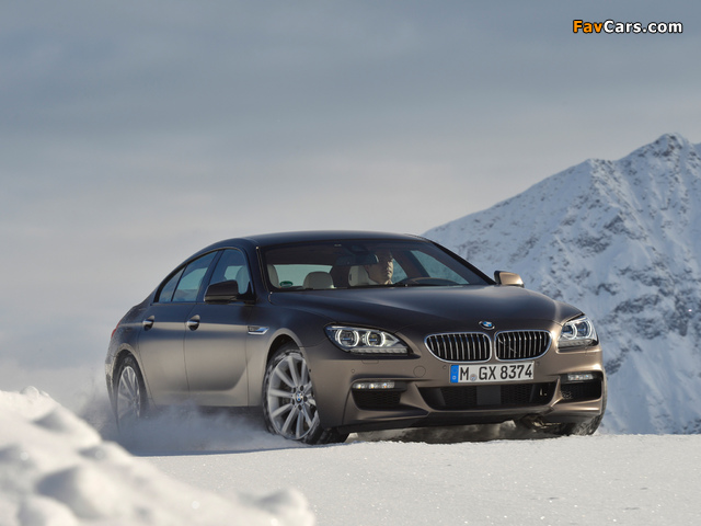 Images of BMW 640i xDrive Gran Coupe M Sport Package (F06) 2013 (640 x 480)