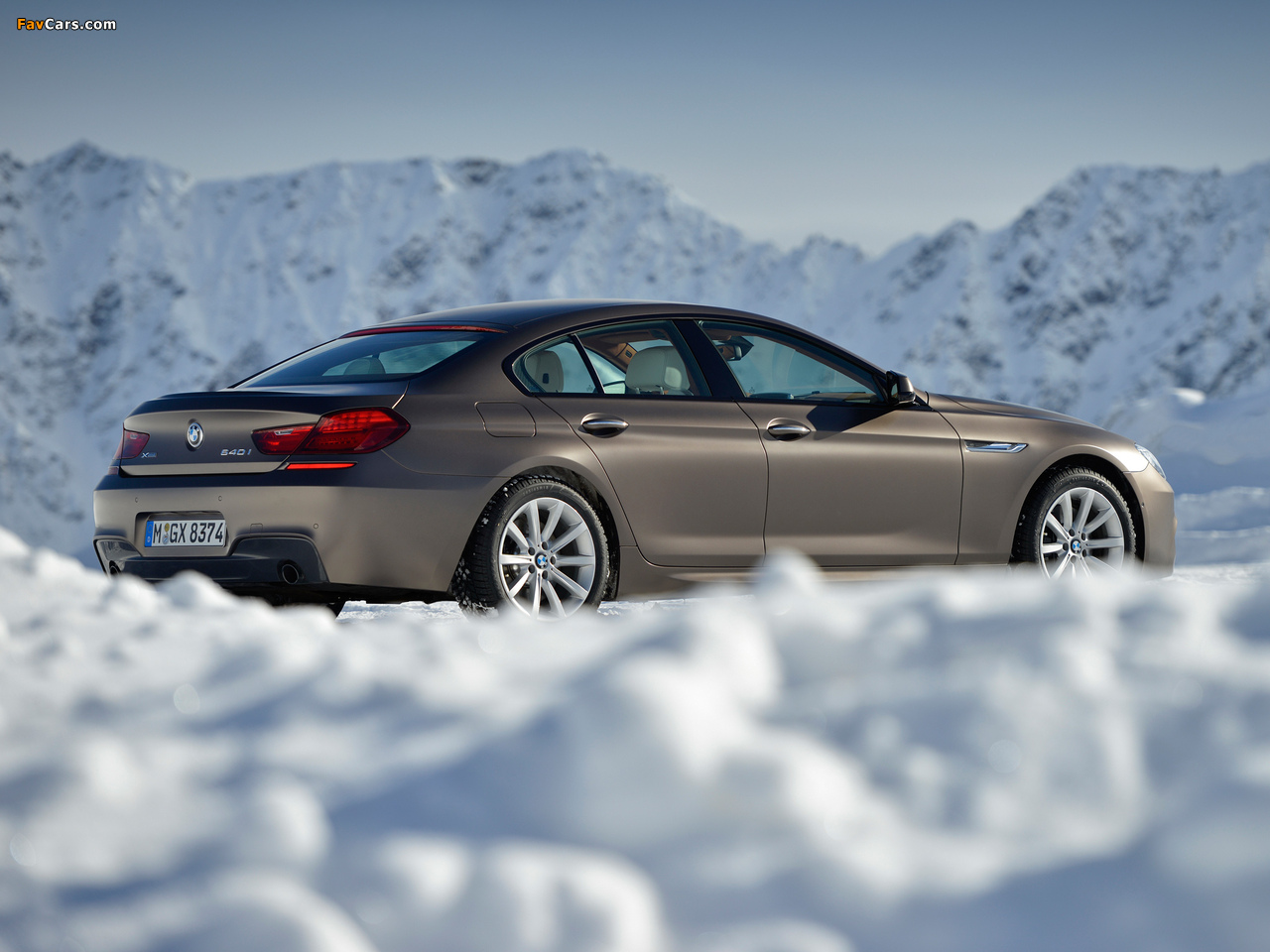 Images of BMW 640i xDrive Gran Coupe M Sport Package (F06) 2013 (1280 x 960)
