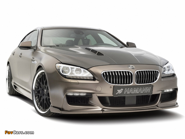 Images of Hamann BMW 6 Series Gran Coupe M Sport Package (F06) 2013 (640 x 480)