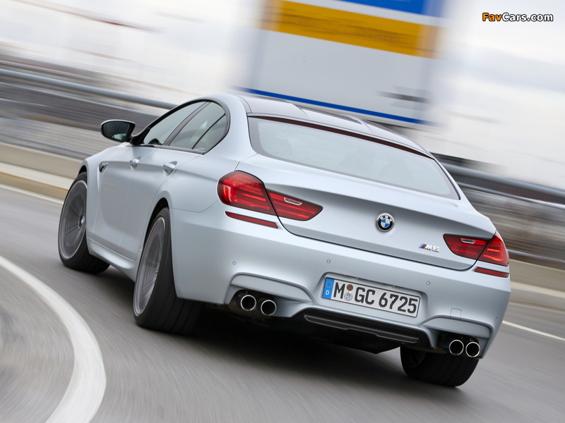 Images of BMW M6 Gran Coupe (F06) 2013 (800 x 600)