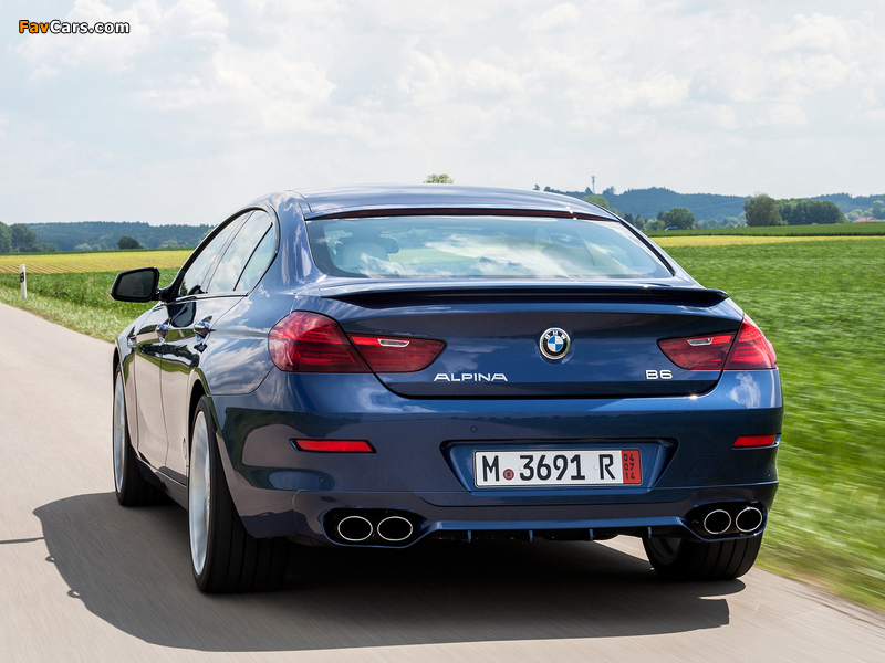 Images of 2015 Alpina B6 xDrive Gran Coupé US-spec (F06) 2014 (800 x 600)