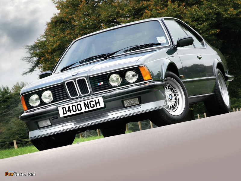 Images of BMW M635CSi UK-spec (E24) 1984–89 (800 x 600)