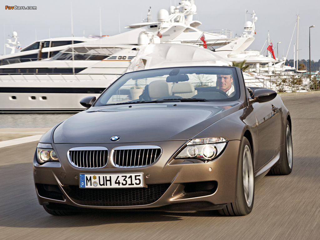 Images of BMW M6 Cabrio (E64) 2007–10 (1024 x 768)