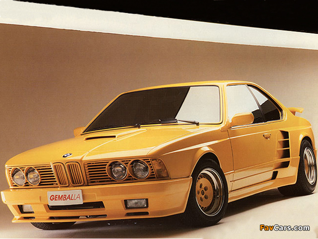 Photos of Gemballa BMW M635CSi (E24) 1985 (640 x 480)