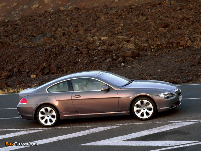 Photos of BMW 645Ci Coupe (E63) 2004–07 (640 x 480)