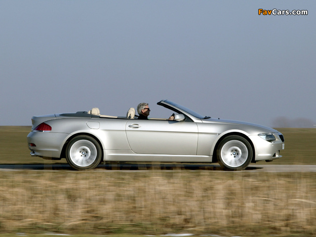 Photos of BMW 6 Series Cabrio (E64) 2004–07 (640 x 480)