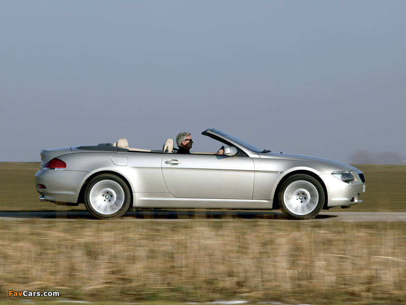 Photos of BMW 6 Series Cabrio (E64) 2004–07 (800 x 600)