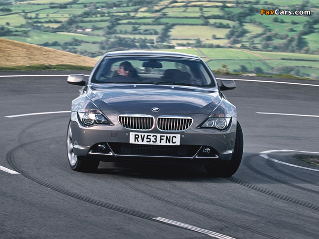 Photos of BMW 630i Coupe UK-spec (E63) 2005–07 (640 x 480)