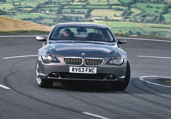 Photos of BMW 630i Coupe UK-spec (E63) 2005–07