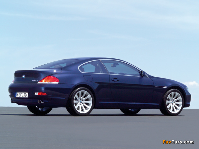 Photos of BMW 650i Coupe (E63) 2005–07 (640 x 480)