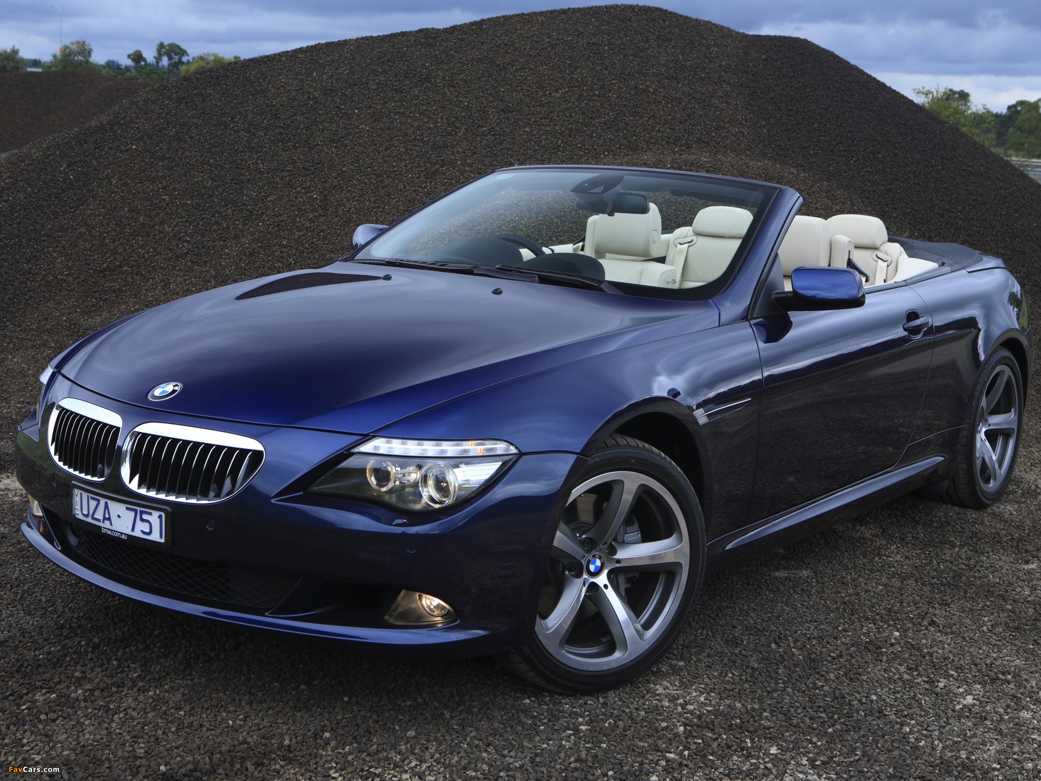 Photos of BMW 650i Cabrio AU-spec (E64) 2008–11 (2048 x 1536)