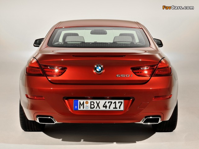 Photos of BMW 650i Coupe (F12) 2011 (640 x 480)