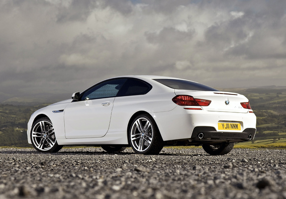 Photos of BMW 640d Coupe M Sport Package UK-spec (F12) 2011