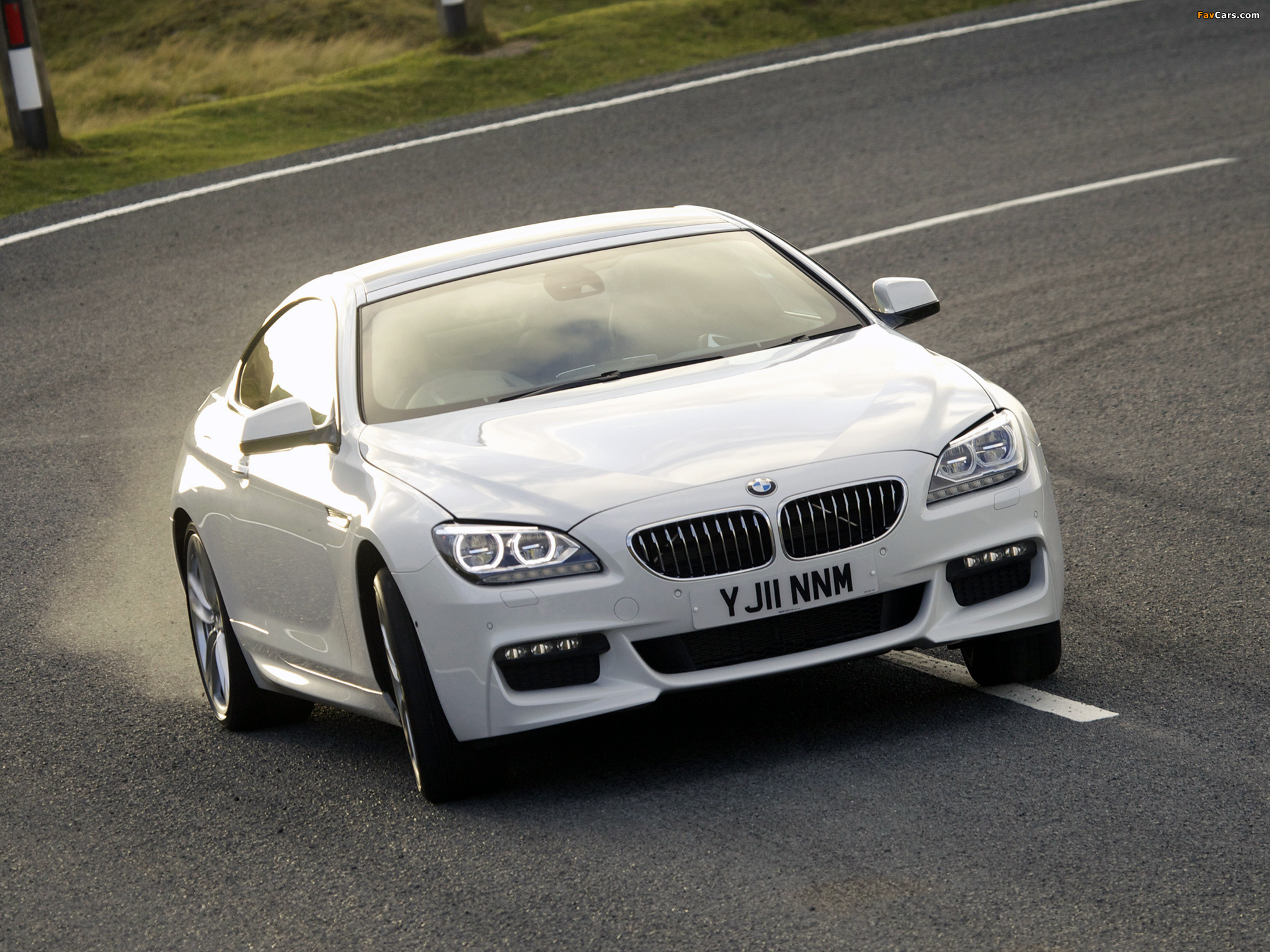 Photos of BMW 640d Coupe M Sport Package UK-spec (F12) 2011 (2048 x 1536)