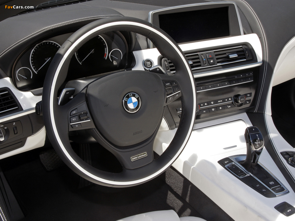Photos of BMW 6 Series Individual Cabrio (F12) 2011 (1024 x 768)