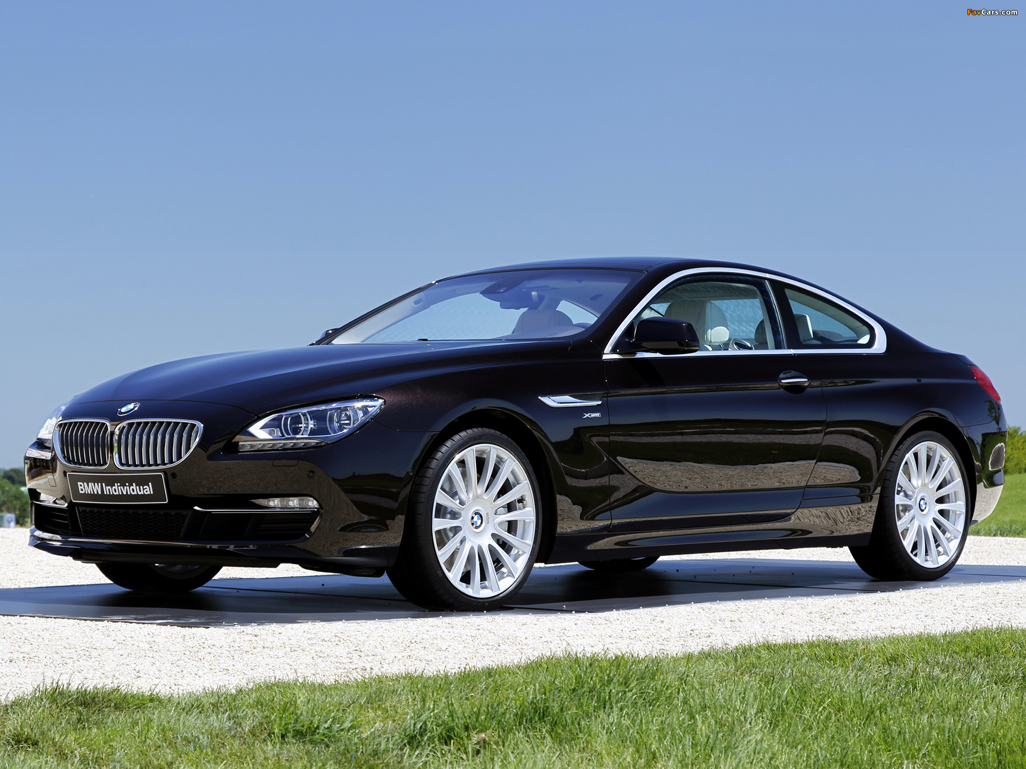 Photos of BMW 6 Series Individual Coupe (F13) 2011 (2048 x 1536)