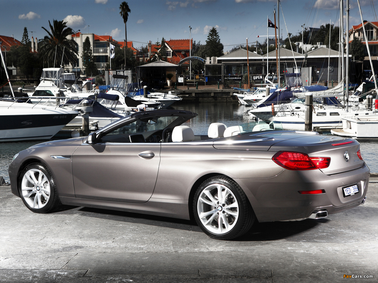 Photos of BMW 650i Cabrio AU-spec (F12) 2011 (1280 x 960)