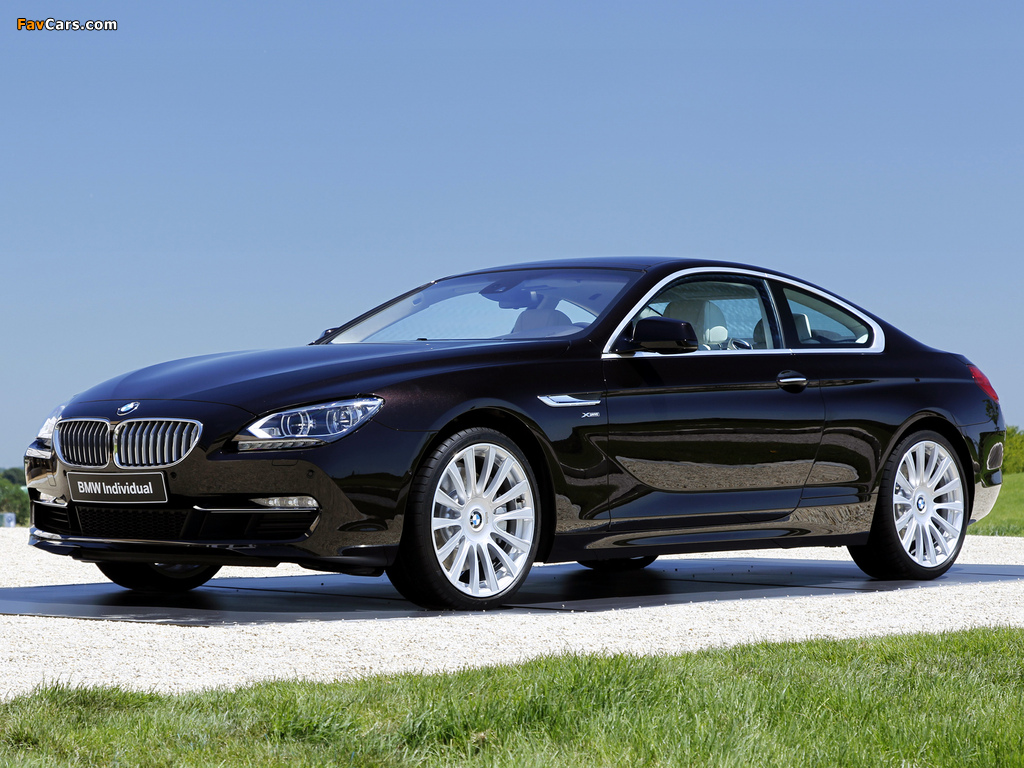 Photos of BMW 6 Series Individual Coupe (F13) 2011 (1024 x 768)