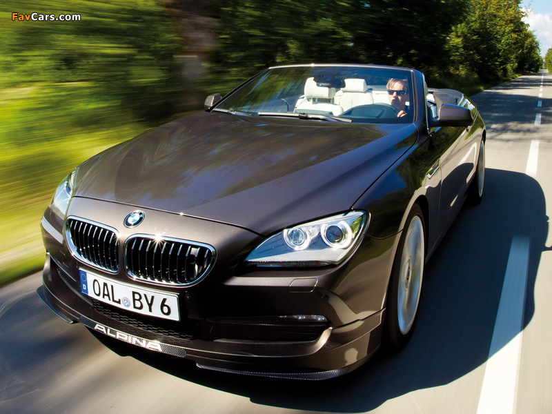 Photos of Alpina B6 Bi-Turbo Cabrio (F12) 2011 (800 x 600)