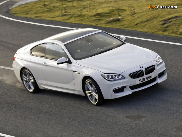 Photos of BMW 640d Coupe M Sport Package UK-spec (F12) 2011 (640 x 480)