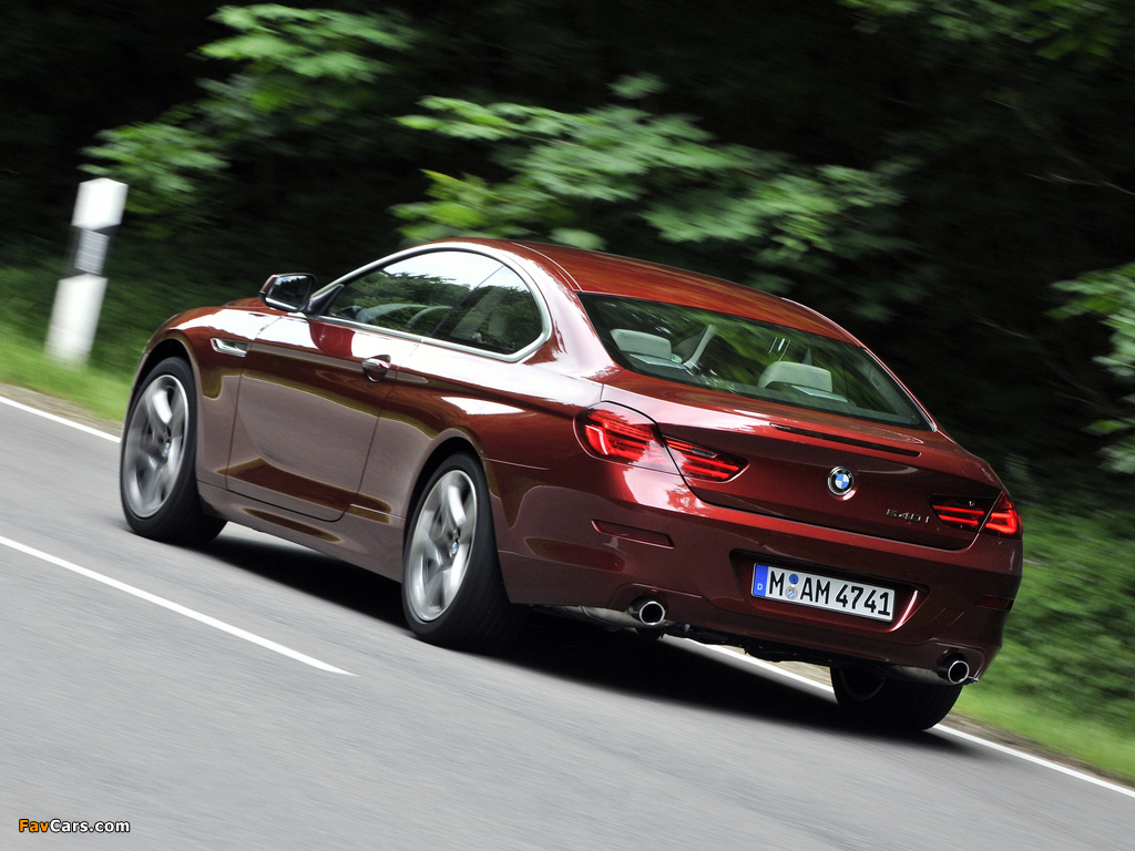 Photos of BMW 640i Coupe (F13) 2011 (1024 x 768)