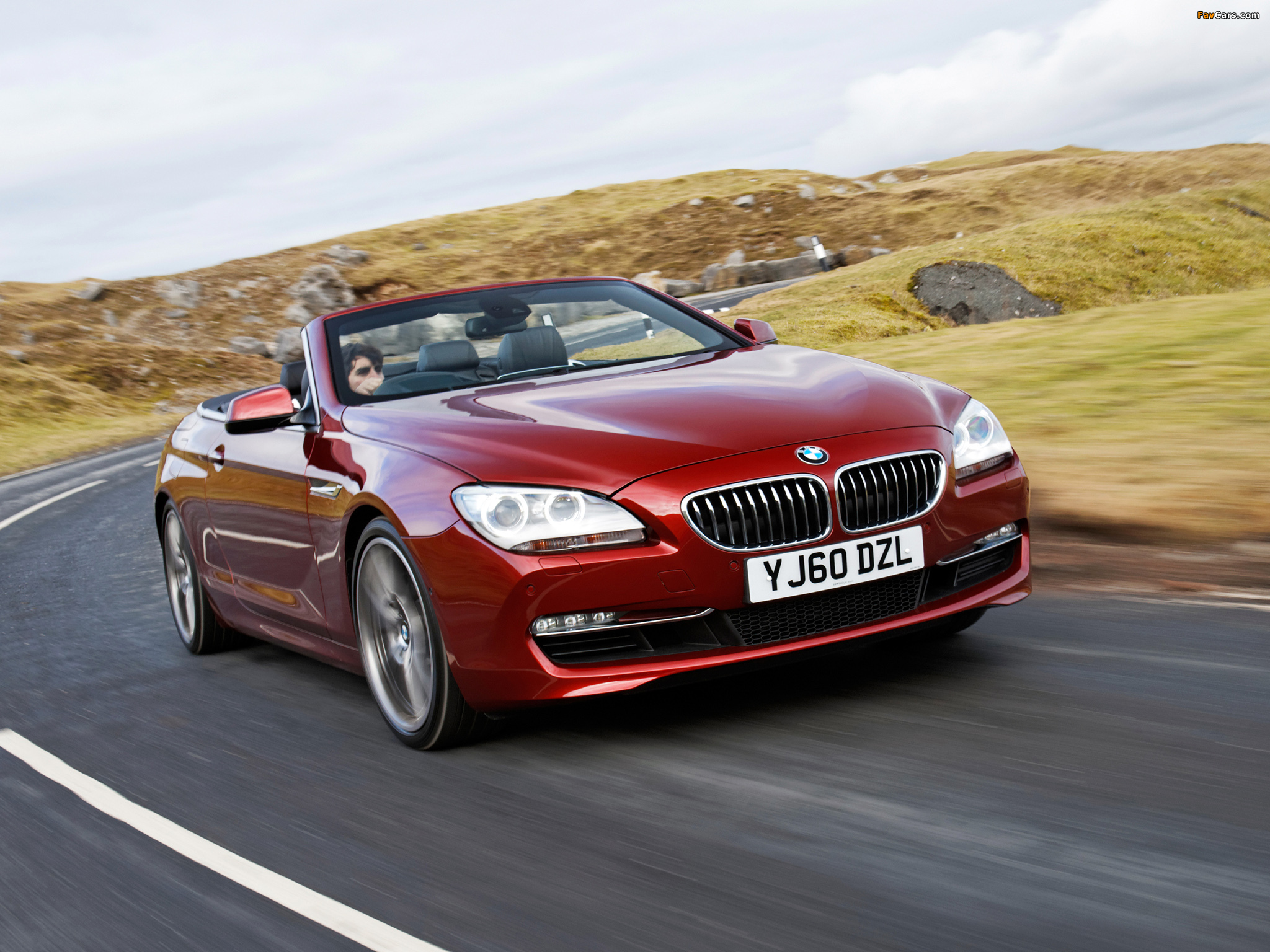 Photos of BMW 640i Cabrio UK-spec (F12) 2011 (2048 x 1536)