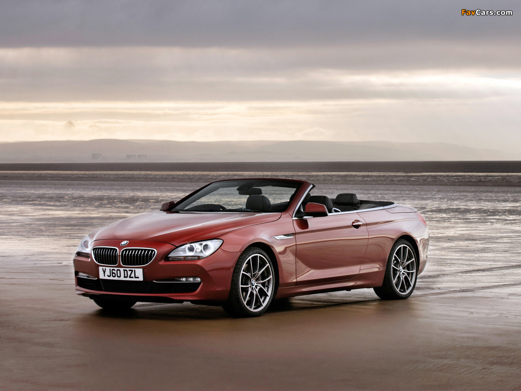 Photos of BMW 640i Cabrio UK-spec (F12) 2011 (1024 x 768)