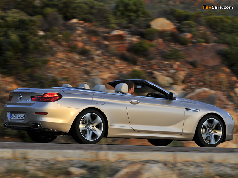 Photos of BMW 650i Cabrio ZA-spec (F12) 2011 (800 x 600)