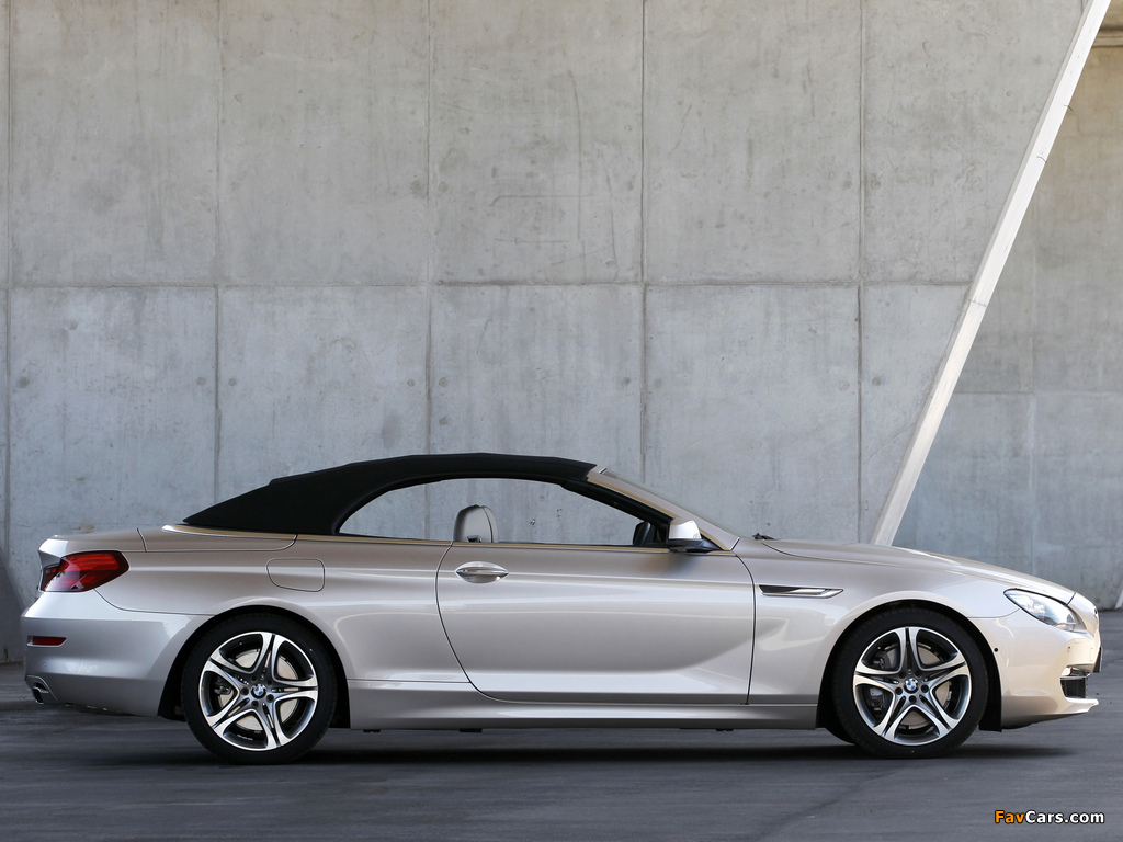 Photos of BMW 650i Cabrio ZA-spec (F12) 2011 (1024 x 768)