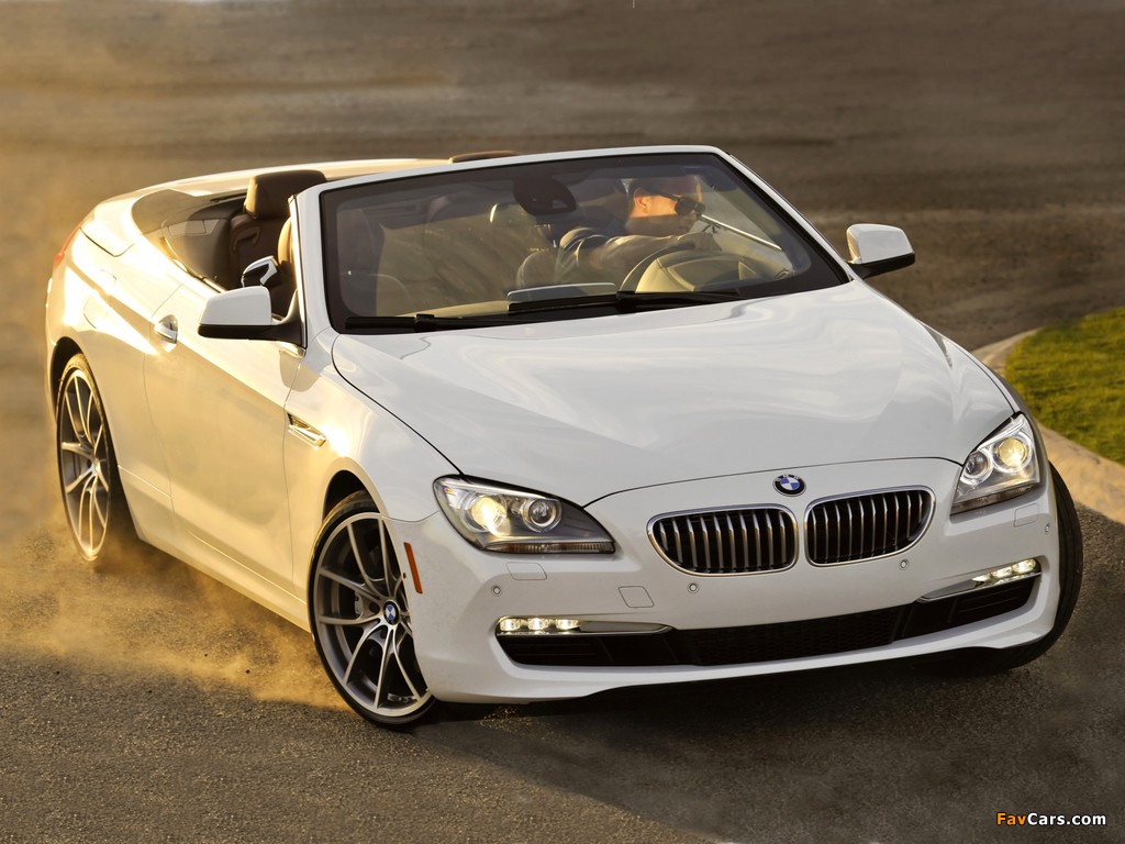 Photos of BMW 650i Cabrio US-spec (F12) 2011 (1024 x 768)