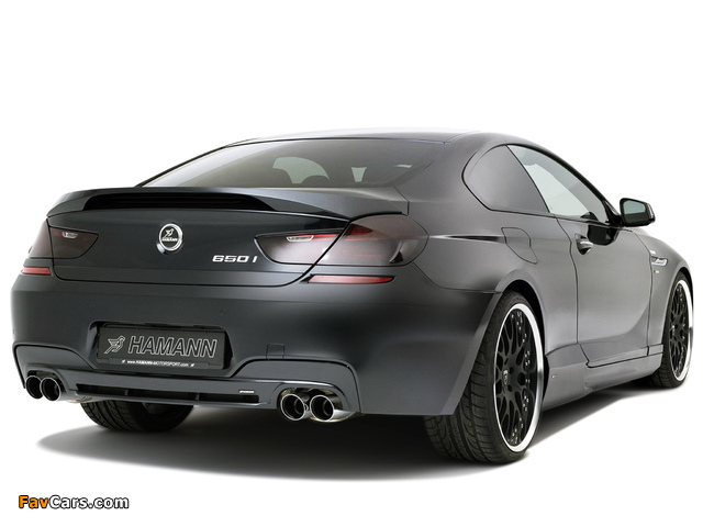 Photos of Hamann BMW 6 Series Coupe M Sport Package (F13) 2012 (640 x 480)