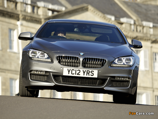 Photos of BMW 640d Gran Coupe M Sport Package UK-spec (F06) 2012 (640 x 480)