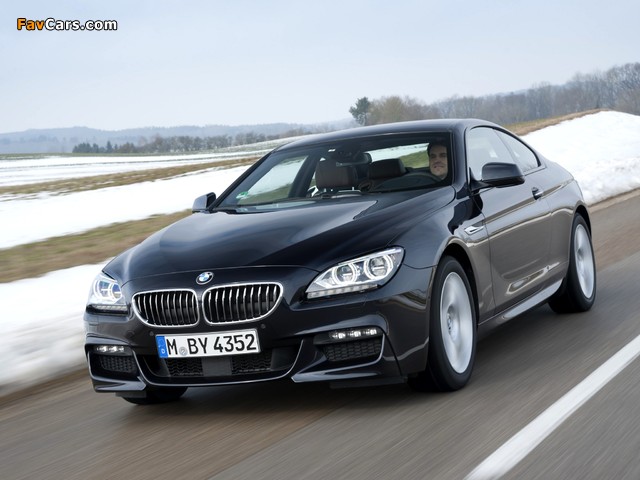 Photos of BMW 640d xDrive Coupe M Sport Package (F13) 2012 (640 x 480)