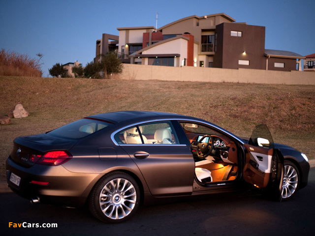 Photos of BMW 640d Gran Coupe ZA-spec (F06) 2012 (640 x 480)