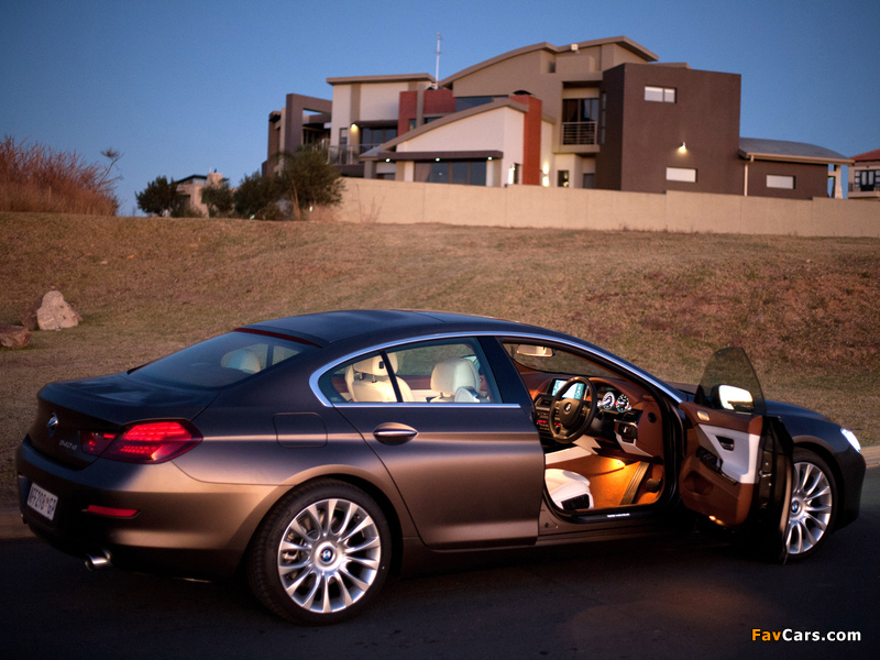 Photos of BMW 640d Gran Coupe ZA-spec (F06) 2012 (800 x 600)