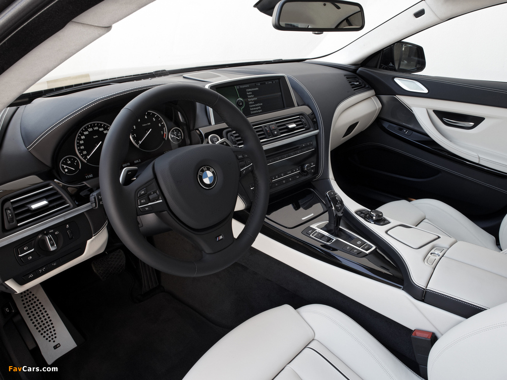 Photos of BMW 640i Gran Coupe M Sport Package (F06) 2012 (1024 x 768)