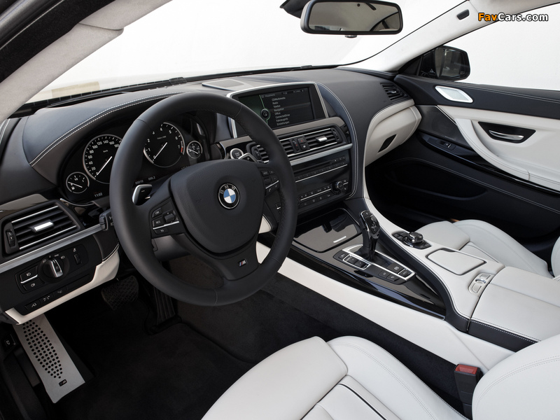 Photos of BMW 640i Gran Coupe M Sport Package (F06) 2012 (800 x 600)