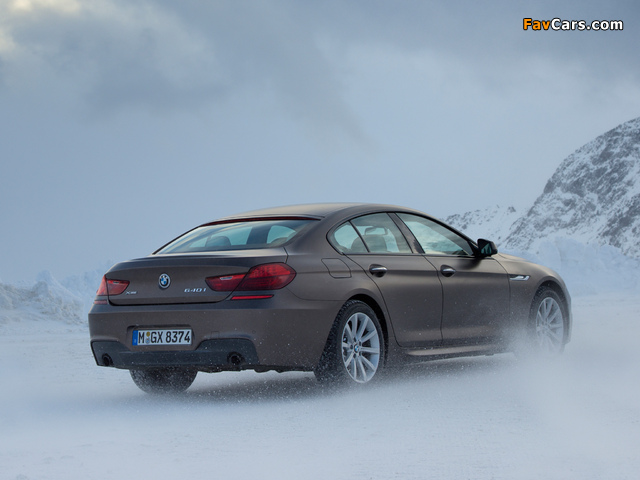 Photos of BMW 640i xDrive Gran Coupe M Sport Package (F06) 2013 (640 x 480)