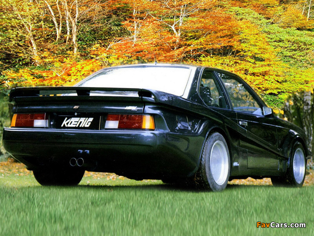 Photos of Koenig BMW 6 Series (E24) (640 x 480)