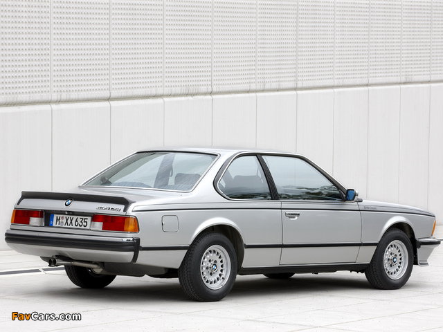 Pictures of BMW 635CSi (E24) 1978–87 (640 x 480)