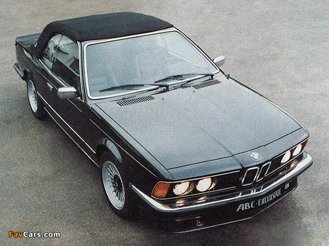 Pictures of ABC Exclusive BMW 6 Series Cabrio (E24) 1985 (640 x 480)